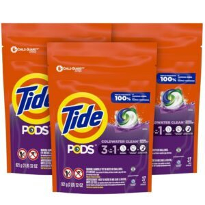 111-Count Tide PODS Laundry Detergent Soap Pods – Price Drop – $19.99 (was $27.29)