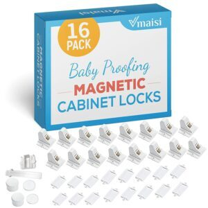16-Pack Child Safety Magnetic Cabinet Locks – Price Drop – $26.59 (was $37.99)