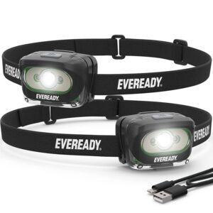 2-Pack Eveready Rechargeable LED Headlamps – $8.46 – Clip Coupon – (was $16.93)