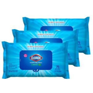 3-Pack Clorox Disinfecting Wipes – $8.99 – Clip Coupon – (was $10.49)