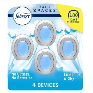 4-Count Febreze Small Spaces Air Fresheners – $6.99 – Clip Coupon – (was $9.99)
