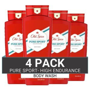 4-Pack Old Spice High Endurance Body Wash for Men – Price Drop + Clip Coupon – $15.28 (was $21.90)