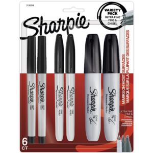 6-Count SHARPIE Permanent Markers Variety Pack – Price Drop – $5.74 (was $8.09)