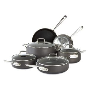 All-Clad HA1 Hard Anodized Nonstick Cookware Set – Price Drop – $342.56 (was $499.95)
