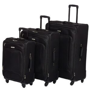 American Tourister Pop Max 3-Piece Softside Spinner Luggage Set – Price Drop – $145 (was $271.99)