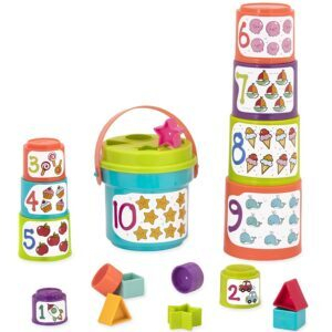 Battat Stacking Cups – Price Drop – $6.70 (was $9.99)