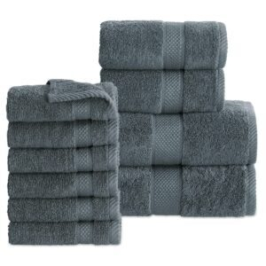Bedsure Grey Bath Towels Set – Clip Coupon + Coupon Code 5LQEYW2N – $19.99 (was $39.99)