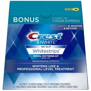 Crest 3D Whitestrips Professional Effects Teeth Whitening Strip Kit – Price Drop – $29.99 (was $45.99)