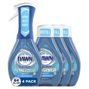 Dawn Platinum Powerwash Dish Spray + 3 Refills Bundle – Price Drop – $14 (was $17.50)