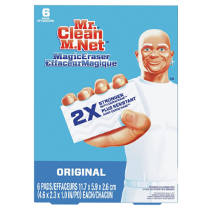 Mr. Clean Magic Eraser Original Cleaning Pads – $3.84 – Clip Coupon – (was $5.44)