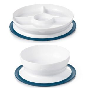 OXO Tot Stick and Stay Suction Divided Plate and Bowl – Price Drop – $8.79 (was $10.99)