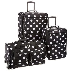 Rockland Vara Softside 3-Piece Upright Luggage Set – Price Drop – $69.99 (was $98.56)