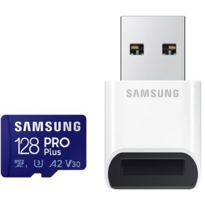 SAMSUNG PRO Plus 128GB microSDXC Card + Reader – Price Drop – $15.99 (was $23.99)
