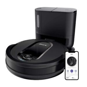 Shark IQ App-Controlled Self-Emptying Robot Vacuum (Renewed) – $149.99 – Clip Coupon – (was $199.99)