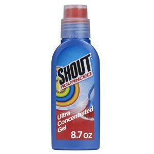 Shout Advanced Stain Remover for Clothes with Scrubber Brush – $2.51 – Clip Coupon – (was $3.48)