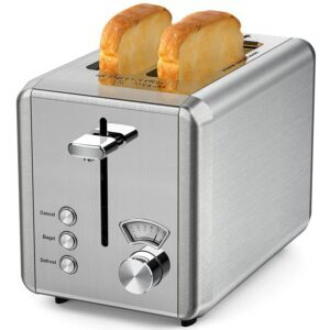 whall 2-slice Stainless Steel Toaster – Lightning Deal + Clip Coupon – $34.99 (was $99.99)