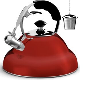 Willow and Everett Whistling Tea Kettle for Stove Top – $25.03 – Clip Coupon – (was $50.17)