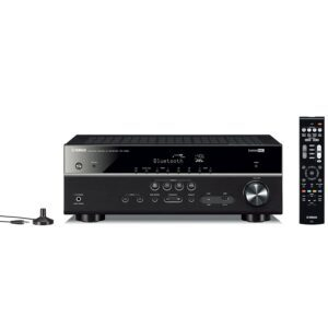 YAMAHA RX-V385 5.1-Channel 4K Ultra HD AV Receiver with Bluetooth – Price Drop – $199.99 (was $399)