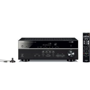 YAMAHA RX-V385 5.1-Channel 4K Ultra HD AV Receiver with Bluetooth – Price Drop – $199.99 (was $399)