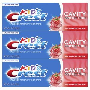 3-Pack Crest Kid’s Cavity Protection Fluoride Toothpaste – $7.32 – Clip Coupon – (was $10.32)