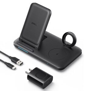 Anker 335 Foldable 3-in-1 Wireless Charging Station with Adapter – $22.49 – Clip Coupon – (was $29.99)