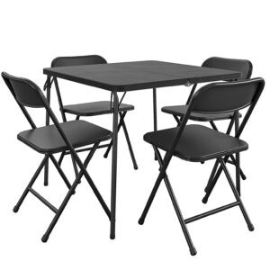 COSCO Indoor/Outdoor Solid Resin Folding Table and Chair Dining Set – Price Drop – $98.87 (was $136.91)