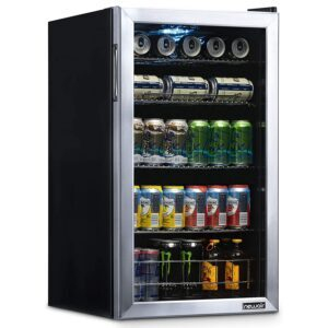 NewAir Free Standing Glass Door Refrigerator – Price Drop – $209.92 (was $287.96)