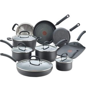 T-fal Ultimate Hard Anodized Nonstick 14-Piece Cookware Set – Price Drop – $125.99 (was $179.99)