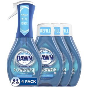 4-Pack Dawn Platinum Powerwash Dish Spray Bundle – $13.38 – Clip Coupon – (was $16.88)