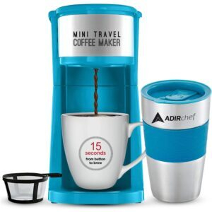 AdirChef Mini Coffee Maker – Coupon Code JRG62GZK – Final Price: $12.48 (was $25.99)