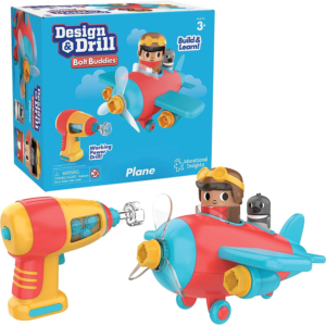 Educational Insights Design and Drill Bolt Buddies Plane Take Apart Toy – Price Drop – $9.60 (was $13.87)