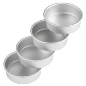 Wilton 4-Piece Aluminum 6-Inch Round Cake Pan Set – Price Drop – $19.47 (was $29.92)