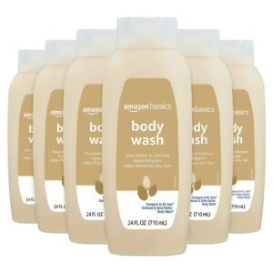 6-Pack Amazon Basics Shea Butter and Oatmeal Body Wash – Price Drop – $18.02 (was $22.99)