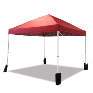 Amazon Basics Outdoor Pop Up Canopy, 10ft x 10ft with Wheeled Carry – Price Drop – $82 (was $153.99)