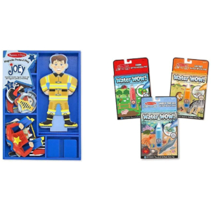 Melissa and Doug Joey Magnetic Pretend Play and Water Wow Bundle – Price Drop – $11.99 (was $31.68)