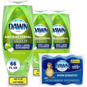 3-Pack Dawn Antibacterial EZ-Squeeze Dishwashing Liquid Dish Soap – Price Drop – $11.82 (was $15.99)