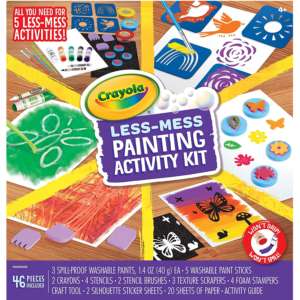 Crayola Less Mess Painting Activity Kit – Price Drop – $12.08 (was $17.97)