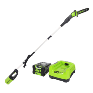 Greenworks Pro 80V 10 inch Brushless Cordless Polesaw – Price Drop + Clip Coupon – $194.36 (was $272.59)
