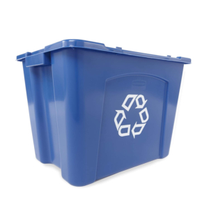 Rubbermaid Commercial Products Stackable Recycling Bin/Box – Price Drop – $15.97 (was $30.15)