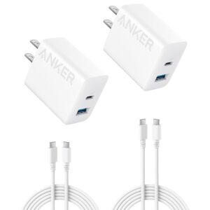 2-Pack Anker 20W Dual Port USB Fast Wall Charger – $14.39 – Clip Coupon – (was $17.99)