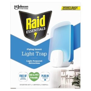 2-Pack Raid Essentials Flying Insect Light Trap Starter Kit – Price Drop – $23.99 (was $34.60)