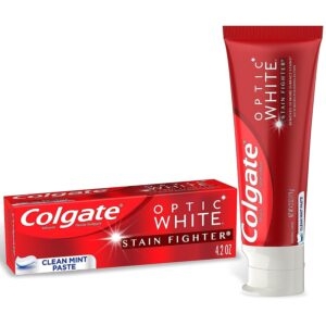 Colgate Optic White Stain Fighter Whitening Toothpaste – Price Drop – $2.98 (was $3.48)
