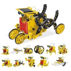 PicassoTiles Solar Powered Transformer Robot Building Toy – $10.99 – Clip Coupon – (was $21.99)