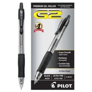 12-Count PILOT G2 Premium Refillable and Retractable Rolling Ball Gel Pens – Price Drop – $6.99 (was $13.99)