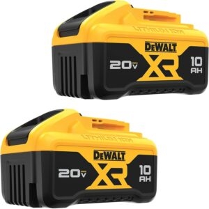2-Pack DEWALT 20V MAX XR Battery – Price Drop – $199 (was $379)