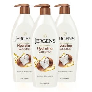 3-Pack Jergens Hydrating Coconut Body Moisturizer – Price Drop at Checkout – $12.41 (was $22.41)