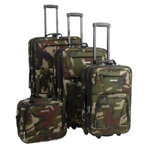Rockland Journey Softside Upright 4-Piece Luggage Set – Price Drop – $69.99 (was $102)