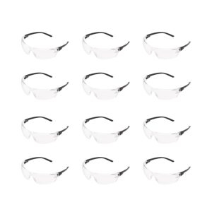 12-Pack AmazonCommercial Double Lens Safety Glasses – Prime Exclusive – Price Drop – $4.83 (was $10.44)