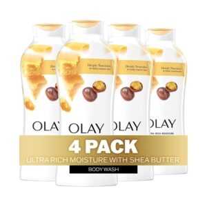 4-Pack Olay Ultra Rich Moisture Body Wash with Shea Butter – Price Drop – $16.51 (was $27.96)