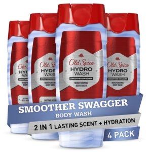 4-Pack Old Spice Hydro Body Wash for Men – Price Drop – $16.94 (was $25.88)